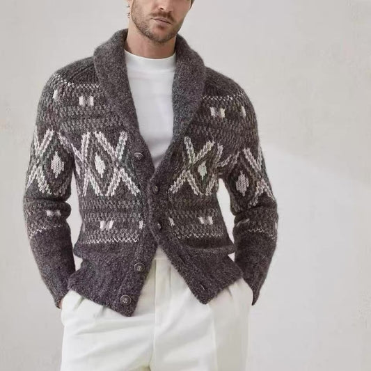 브레스티드 가디건 (breasted cardigan)