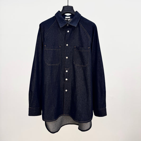 라벨 데님셔츠 (label denim pants)