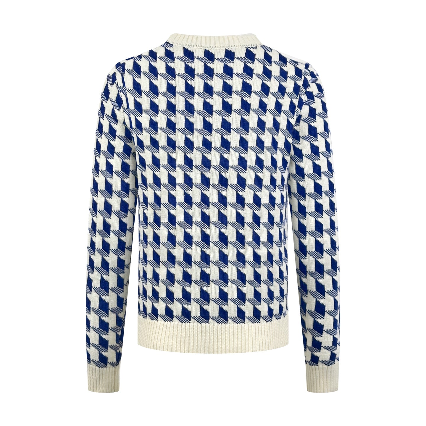 하운드투스 스웨터 (Houndstooth sweater)