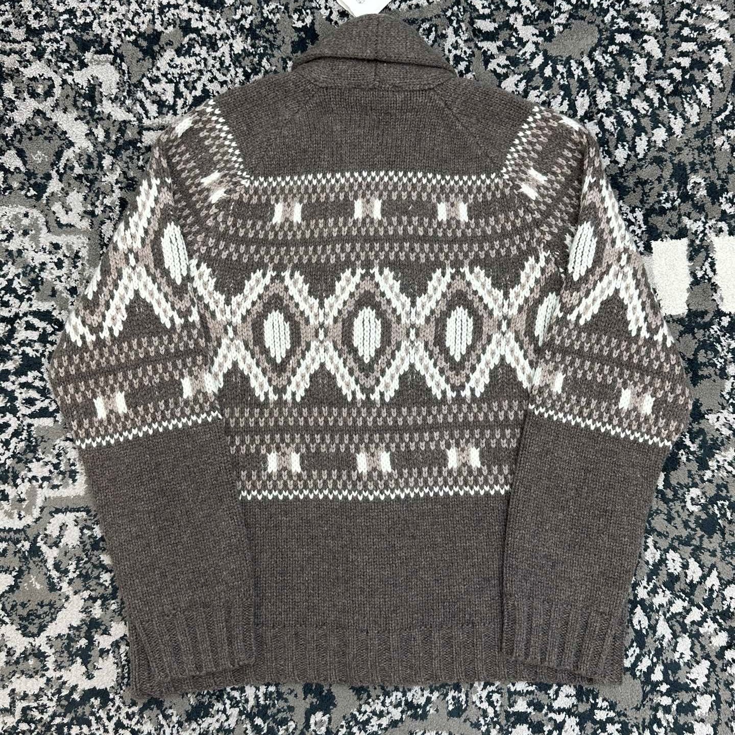 브레스티드 가디건 (breasted cardigan)