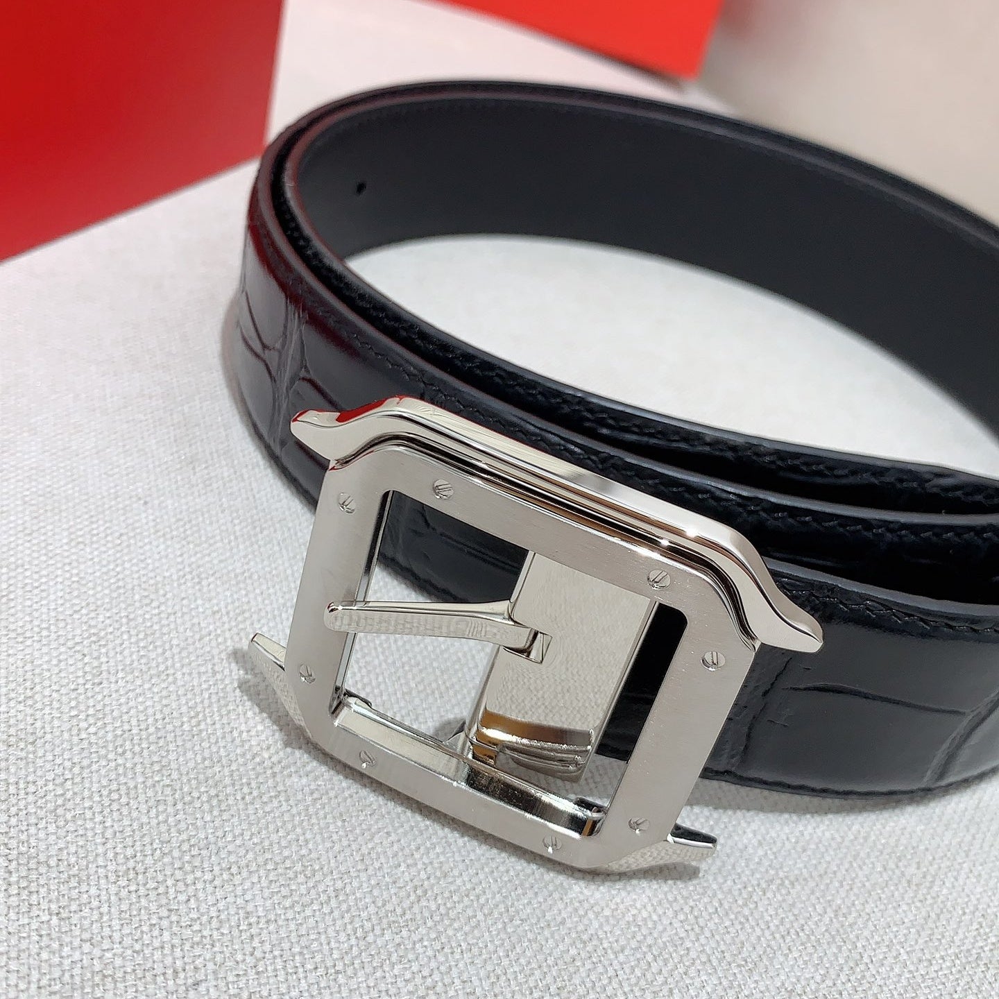 핀 버클 벨트 (pin buckle belt)