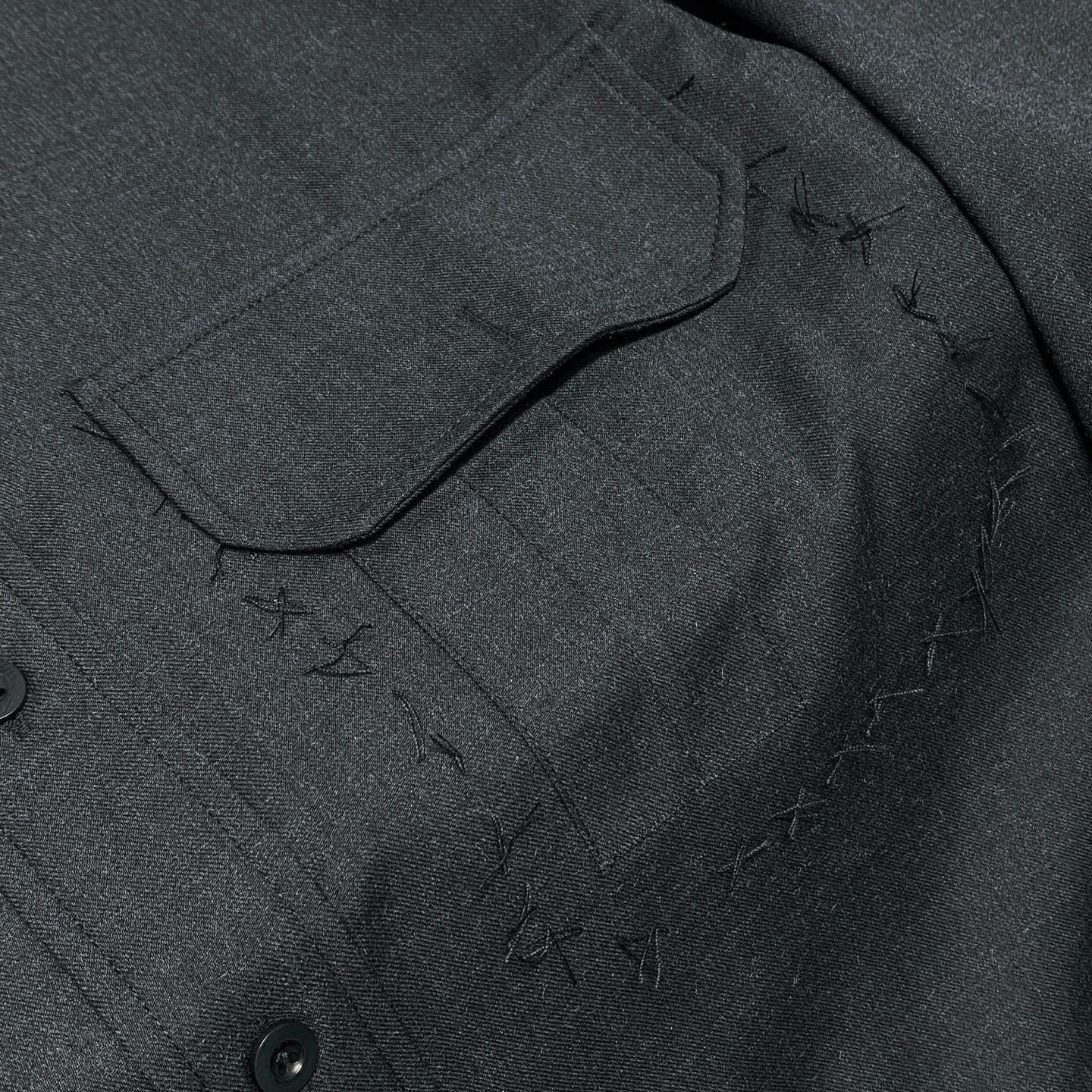 플립포켓셔츠 (flip pocket shirt)