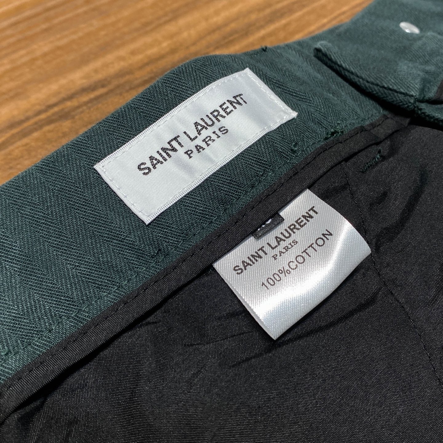 헤링본 코튼 카고바지 (Herringbone Cotton Cargo Pants)