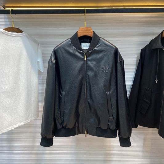 양가죽 패치 야구점퍼(Sheepskin Patch Baseball Jumper)