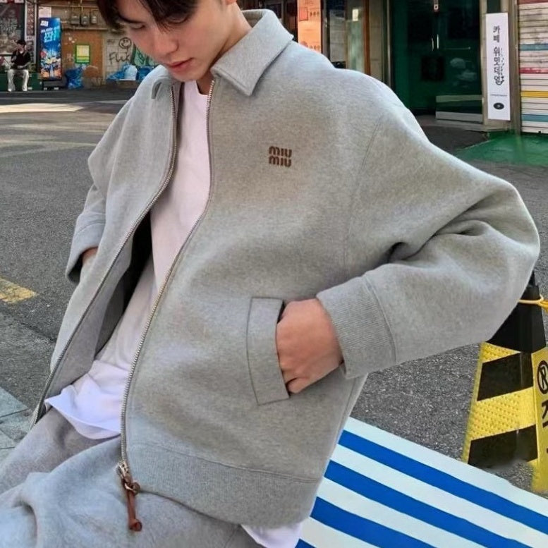 저지 니트자켓 (Jersey knit jacket)