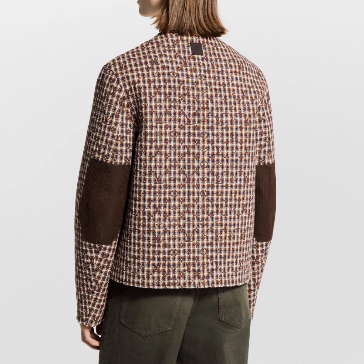 트위드 카라리스자켓 (Tweed collarless jacket)