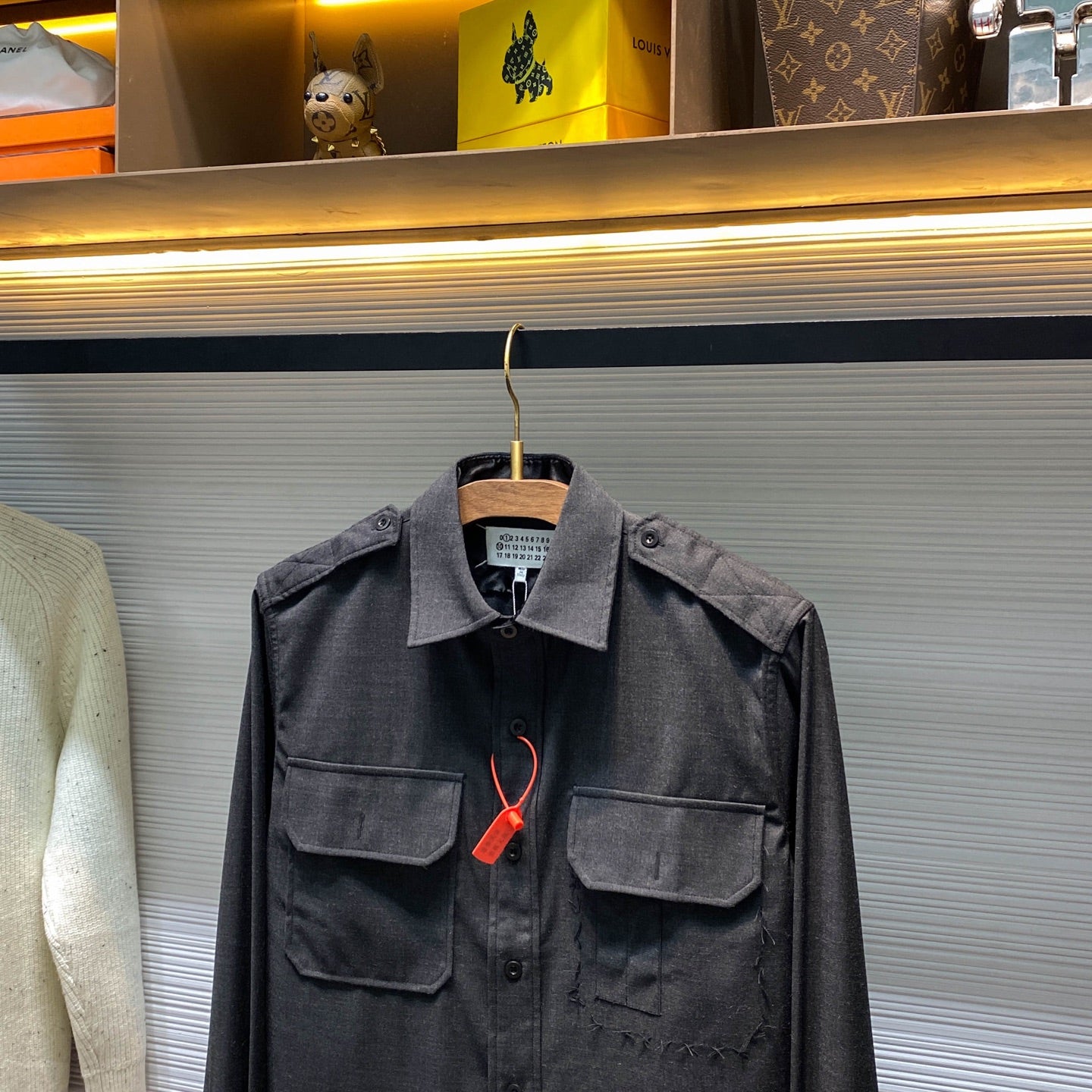 플립포켓셔츠 (flip pocket shirt)