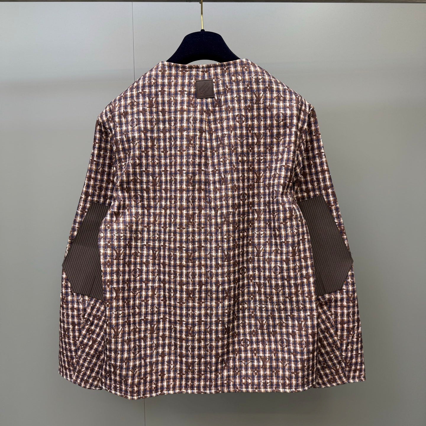 트위드 카라리스자켓 (Tweed collarless jacket)