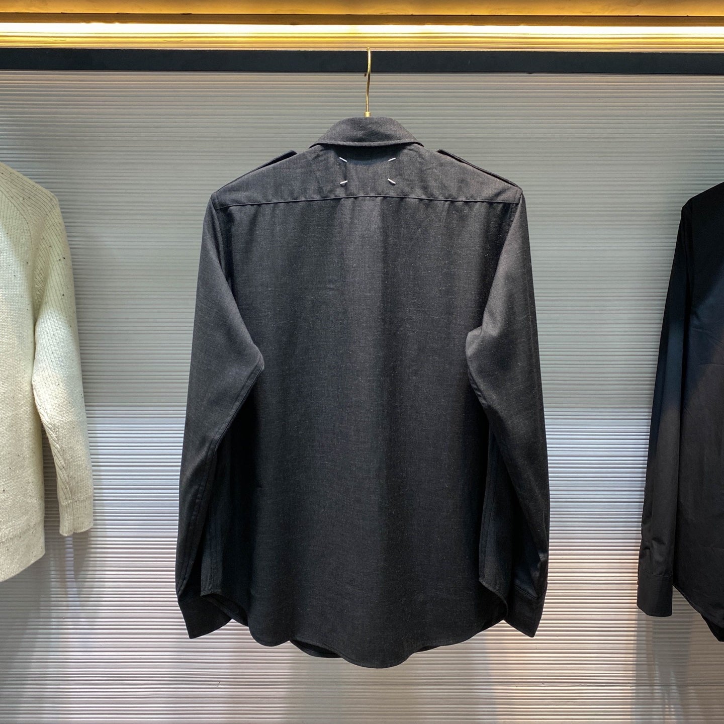 플립포켓셔츠 (flip pocket shirt)