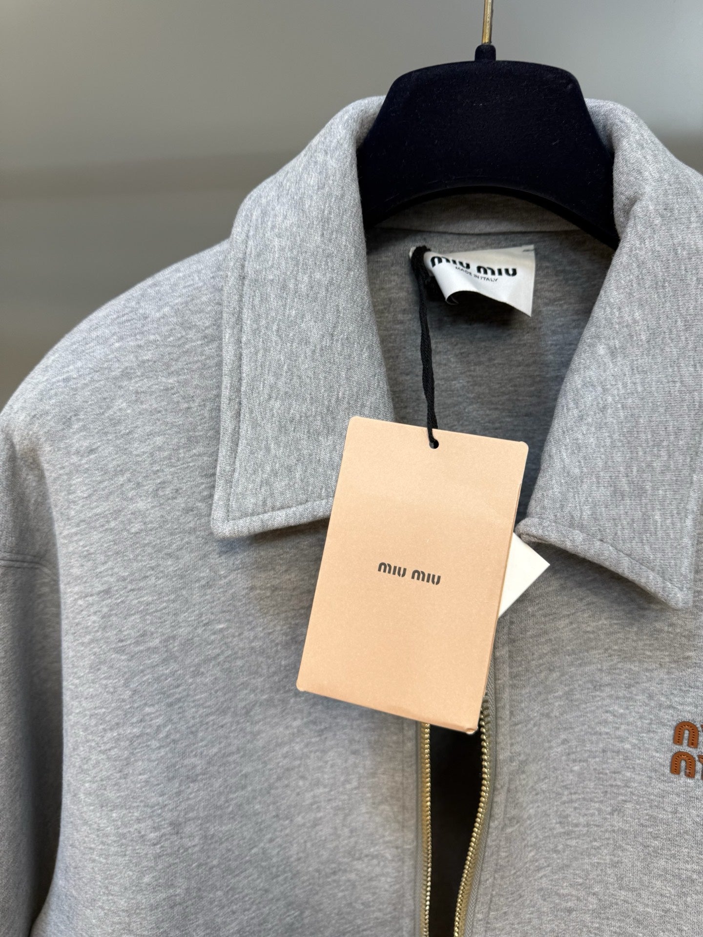 저지 니트자켓 (Jersey knit jacket)