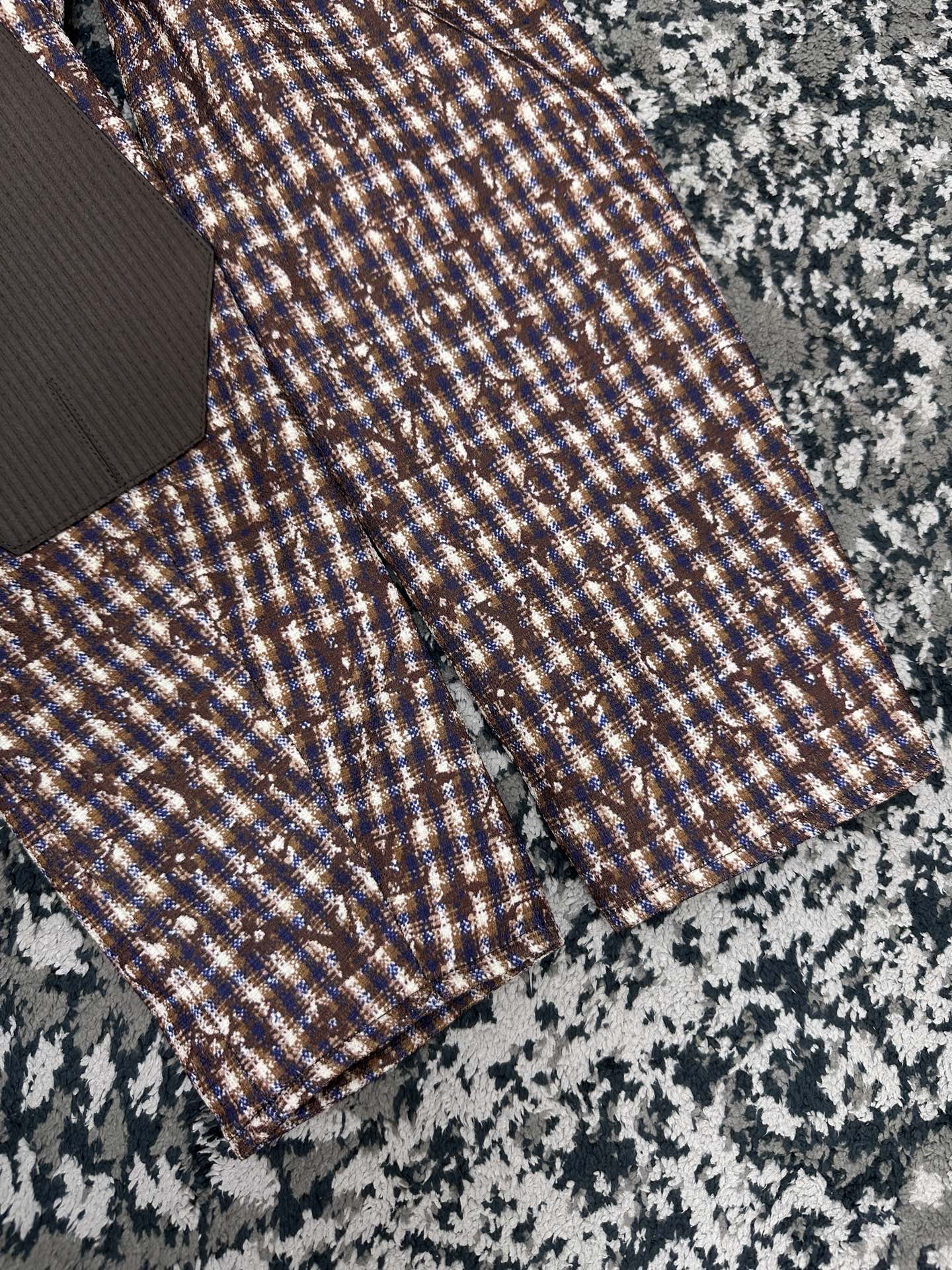 트위드 카라리스자켓 (Tweed collarless jacket)