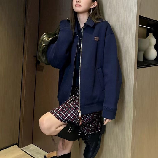 저지 니트자켓 (Jersey knit jacket)