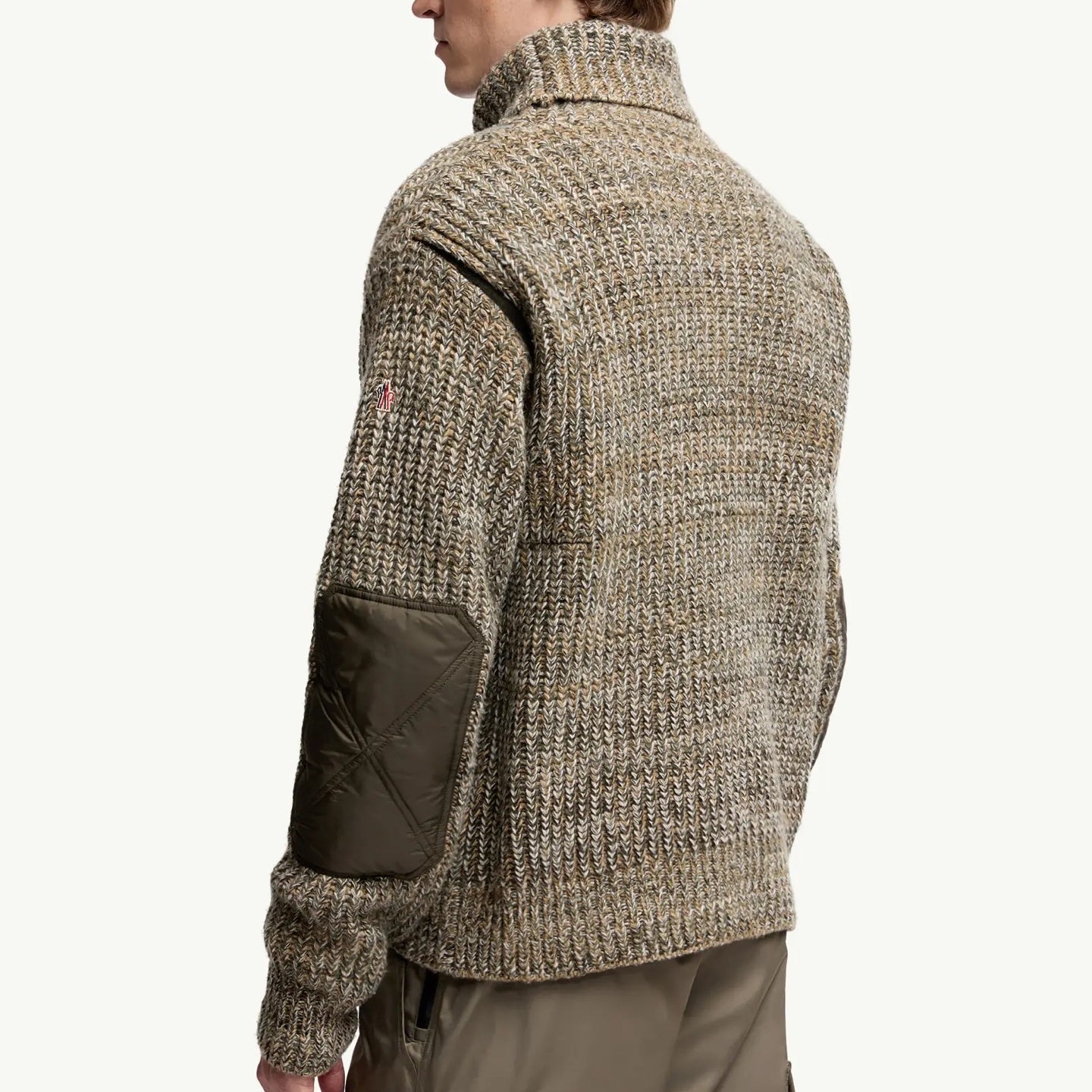 플로럴 니트터틀넥 (Floral knit turtleneck)