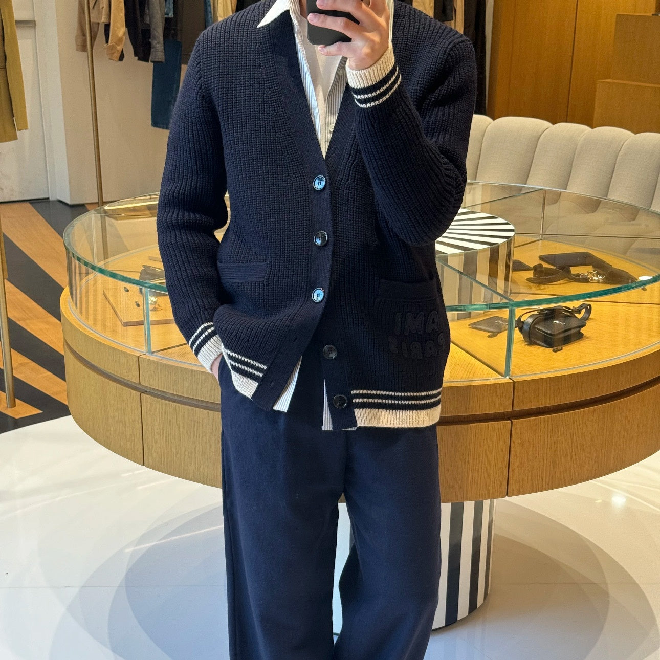 울 가디건 (wool cardigan)