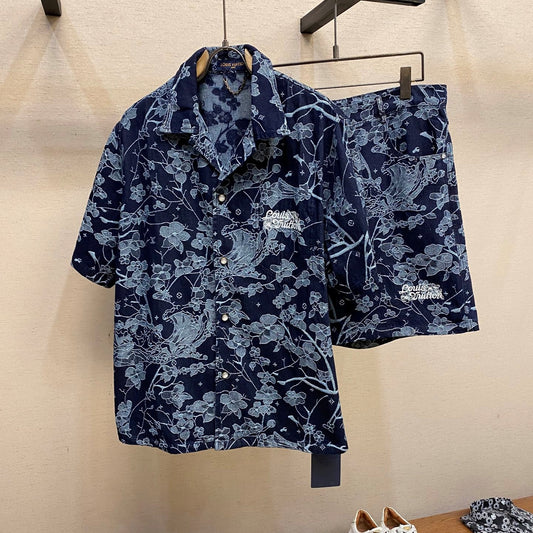 웨이브스 셔츠셋업 (Waves Shirt Set-up)