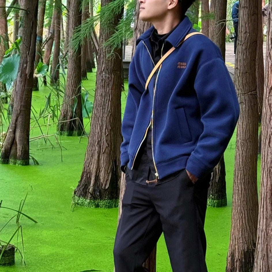 저지 니트자켓 (Jersey knit jacket)