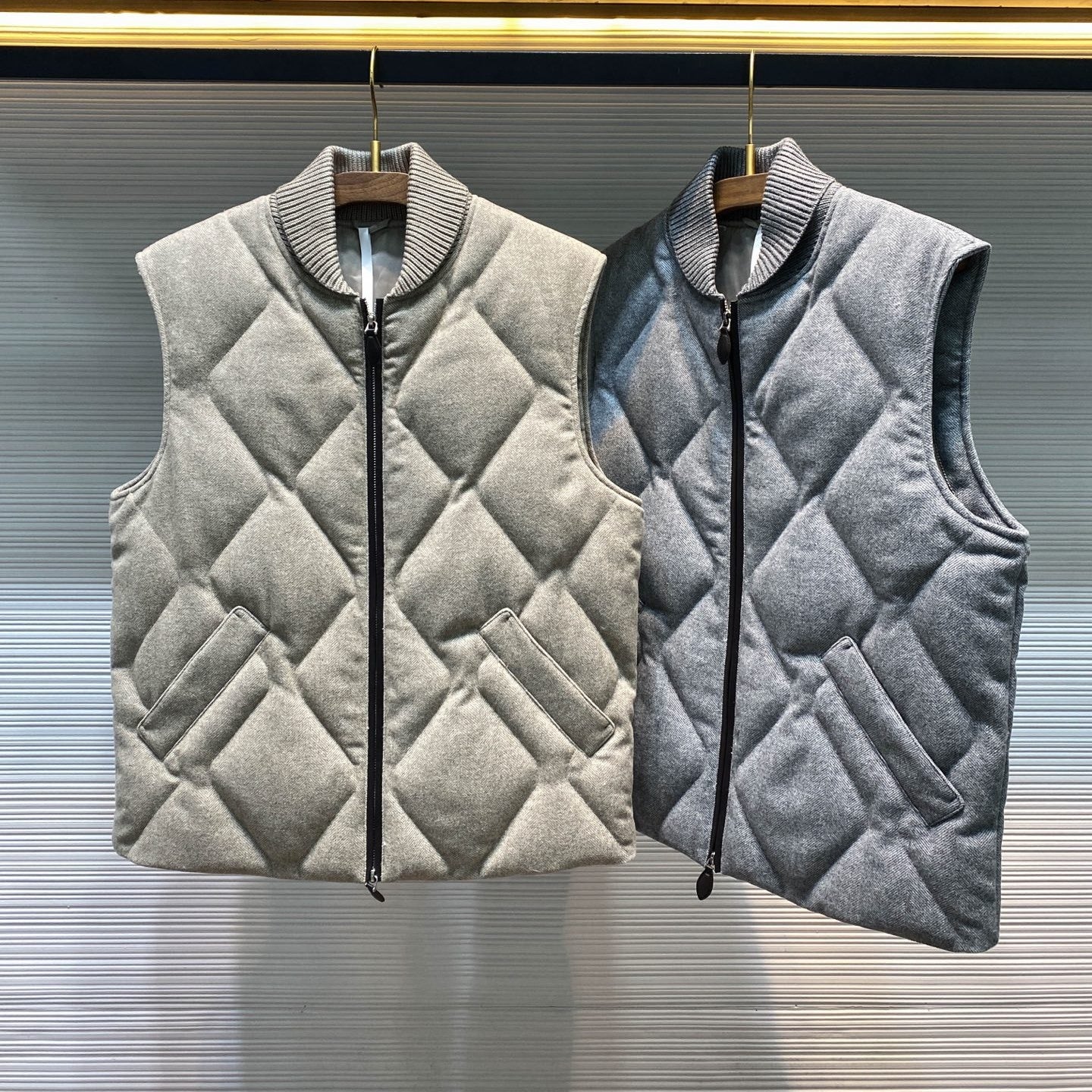 헤링본 조끼 (herringbone vest)