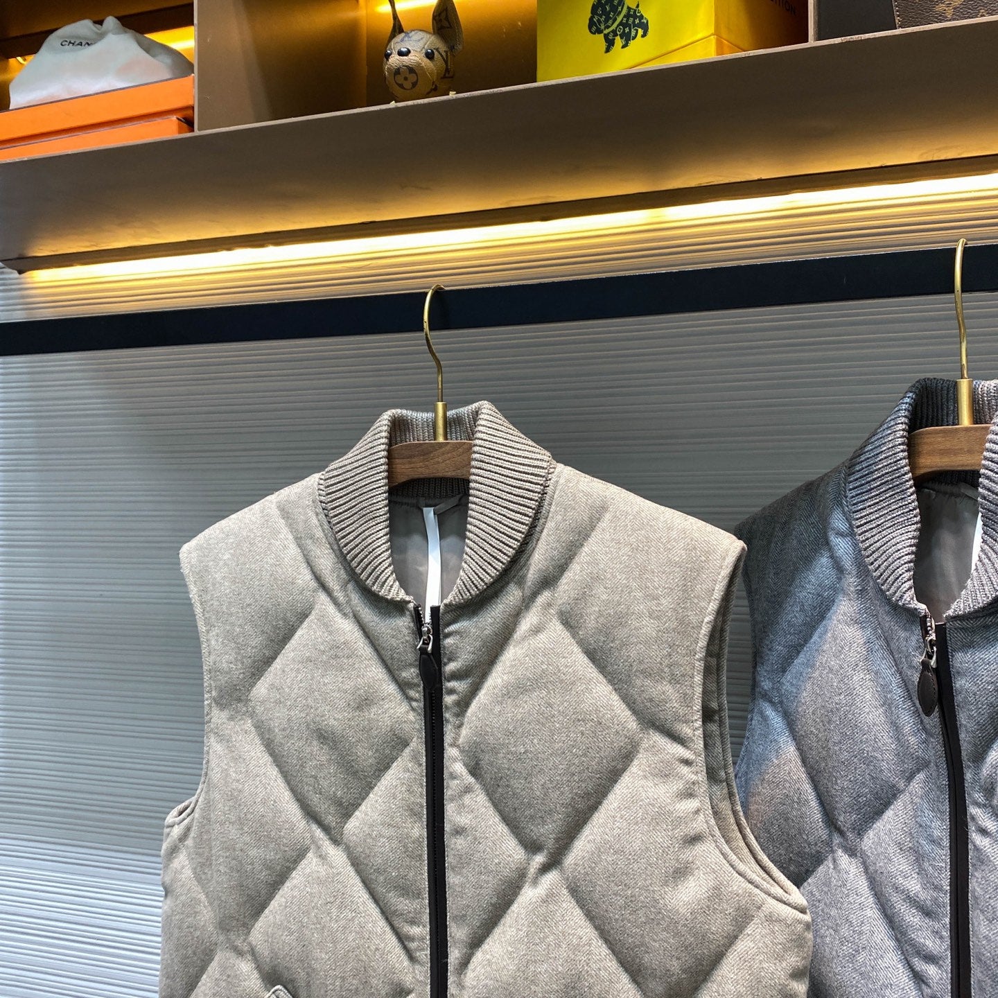 헤링본 조끼 (herringbone vest)