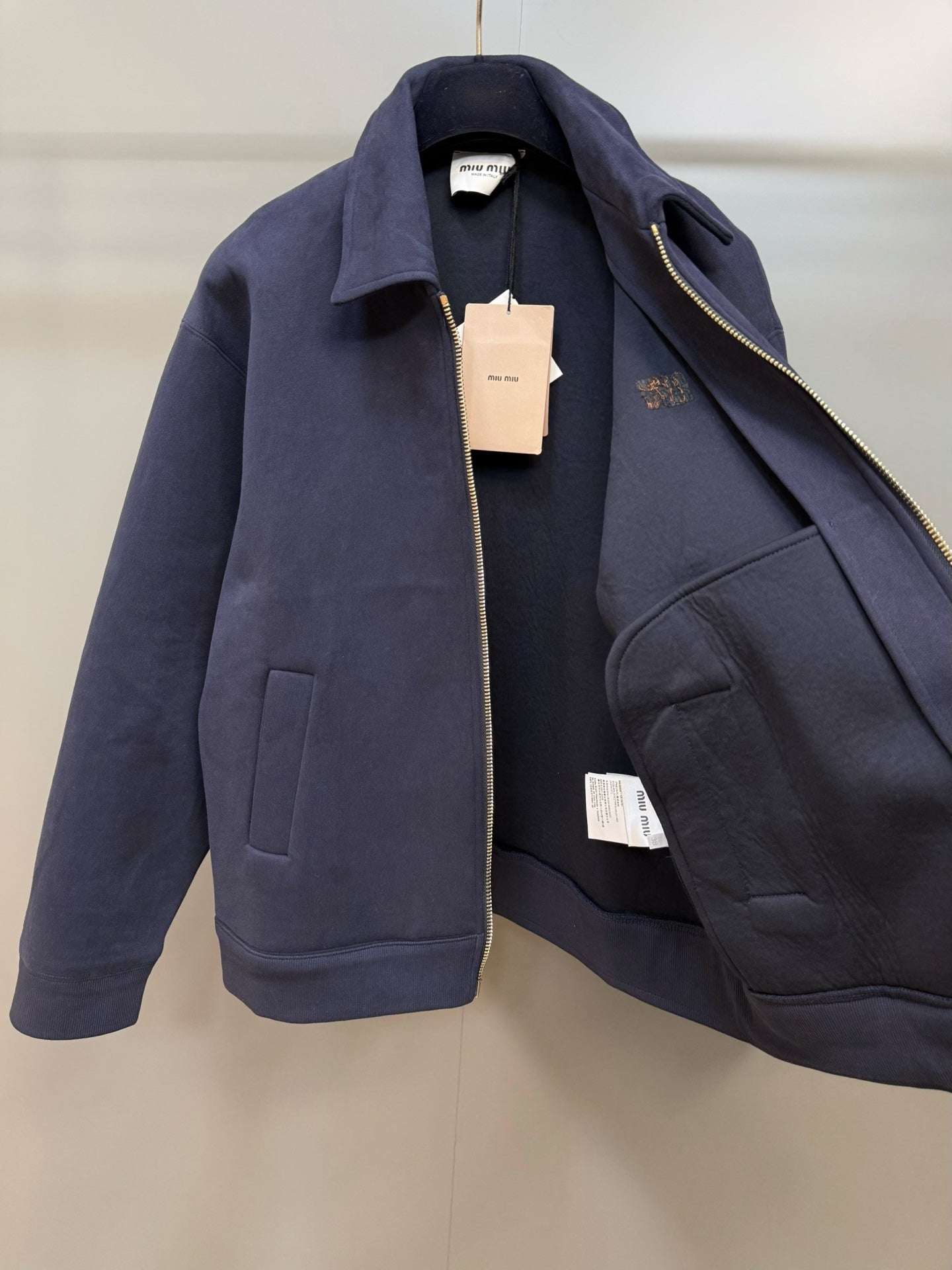 저지 니트자켓 (Jersey knit jacket)