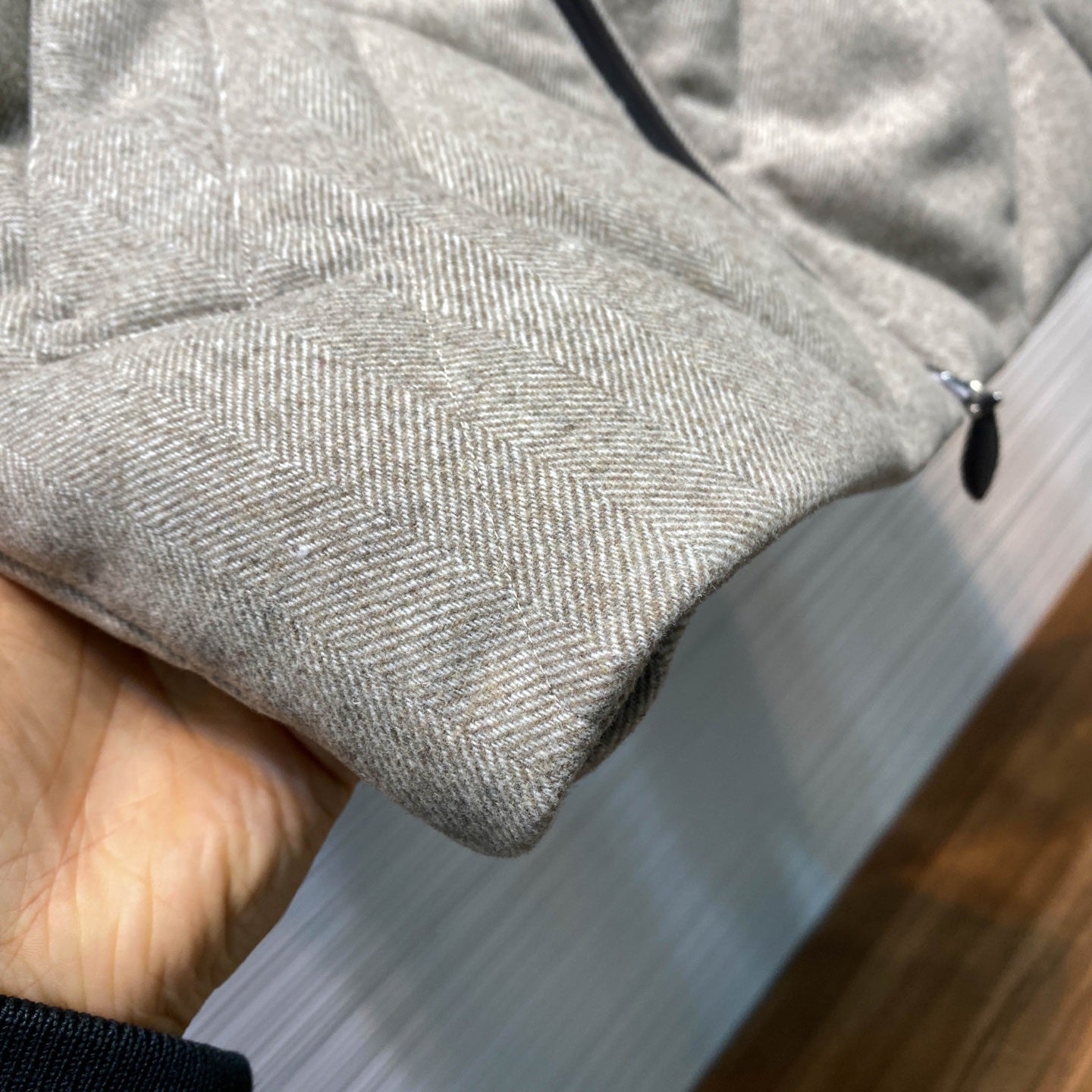 헤링본 조끼 (herringbone vest)