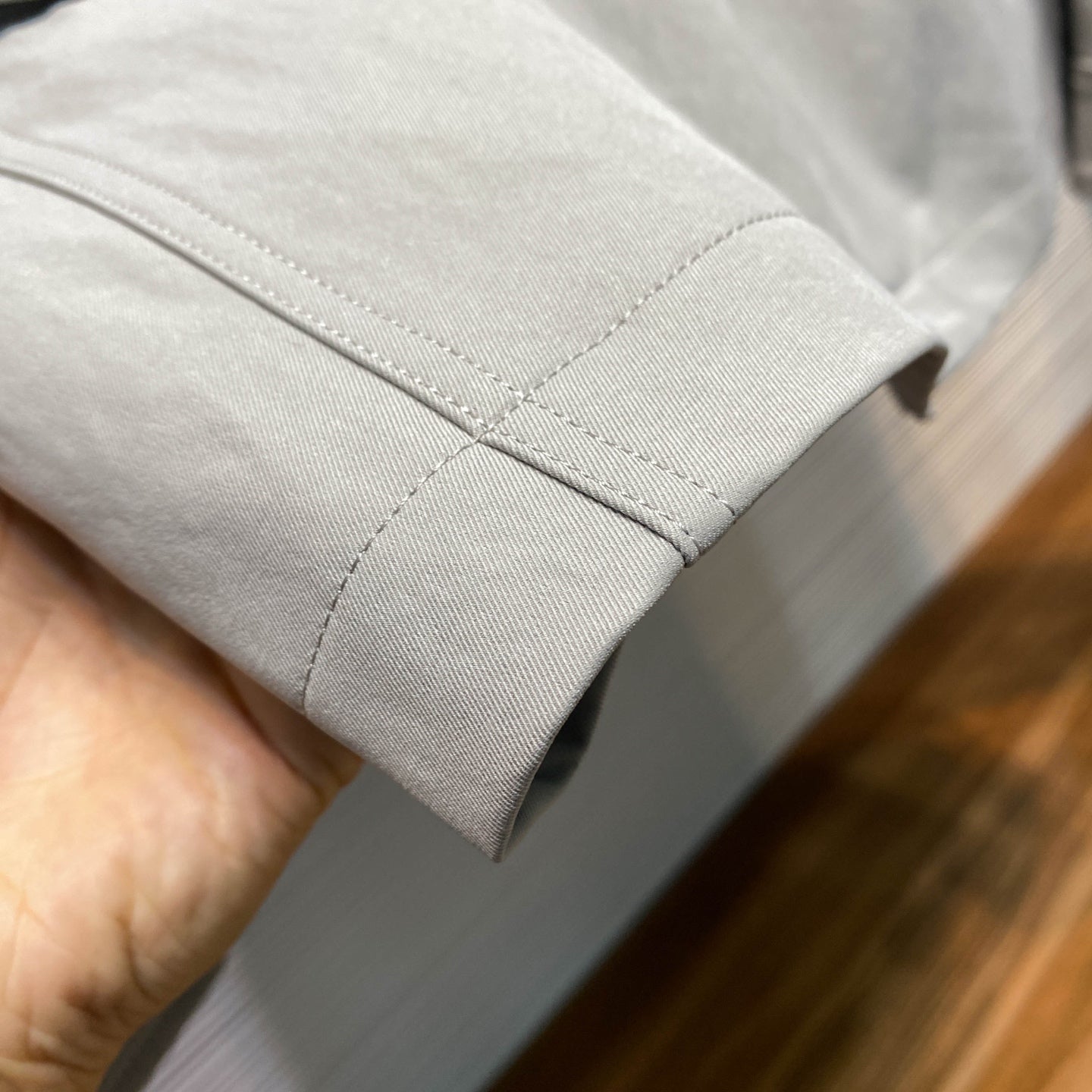 워크 칼라 가죽재킷 (Work collar leather jacket)