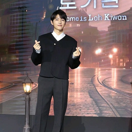 퍼렐 카라리스자켓 (Pharrell collarless jacket)