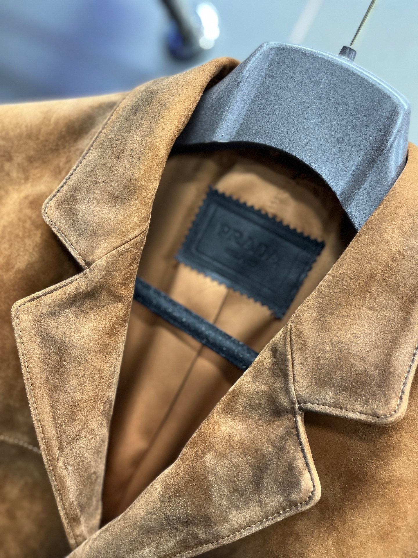 번니시드 가죽자켓 (Burnished leather jacket)