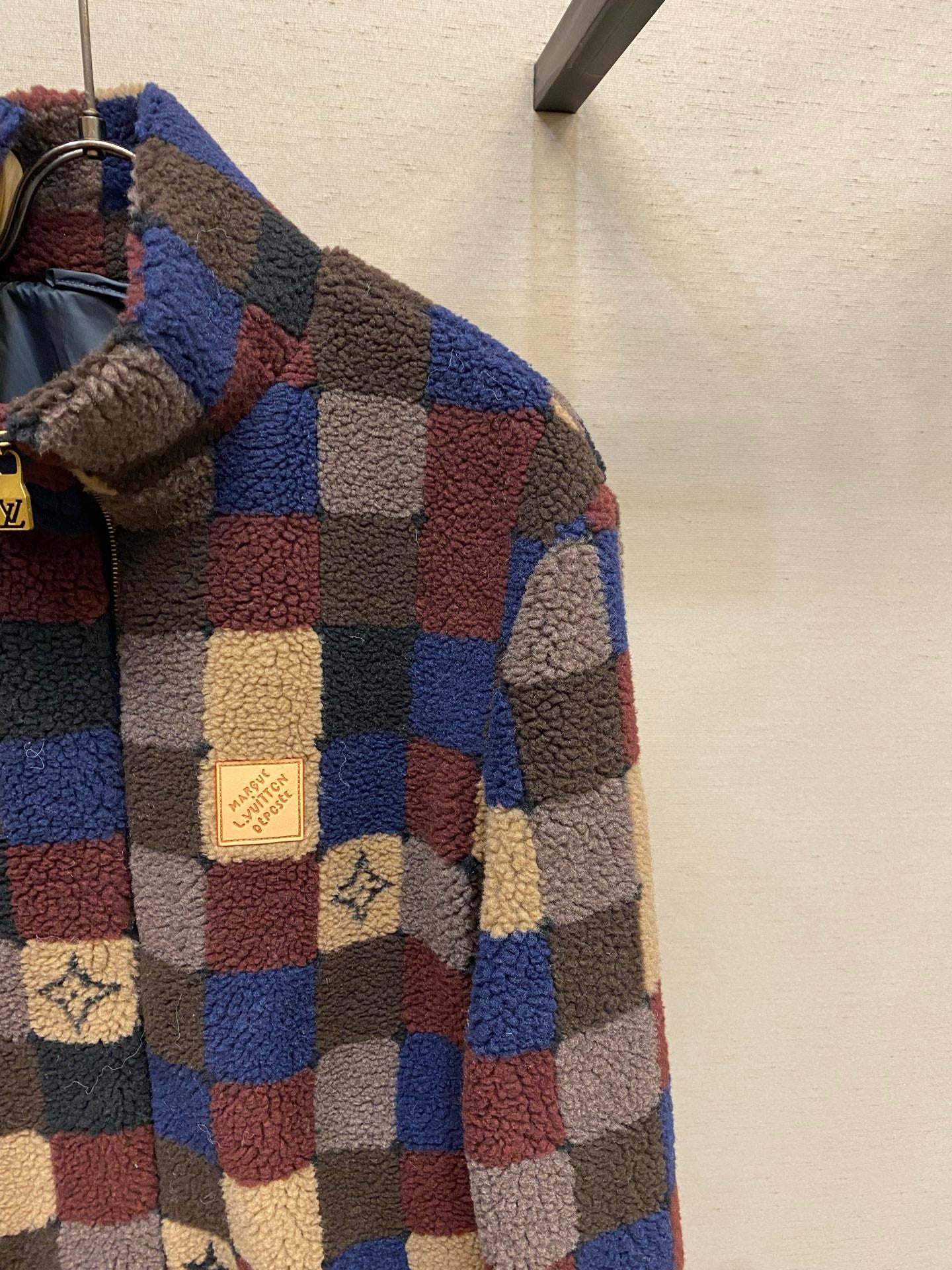 컬러 블록 베어자켓 (Color block bear jacket)