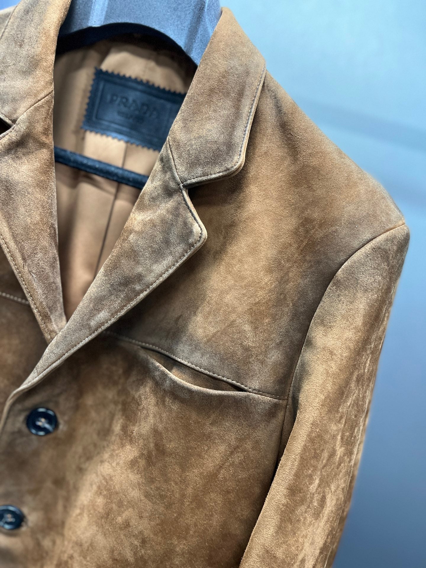 번니시드 가죽자켓 (Burnished leather jacket)