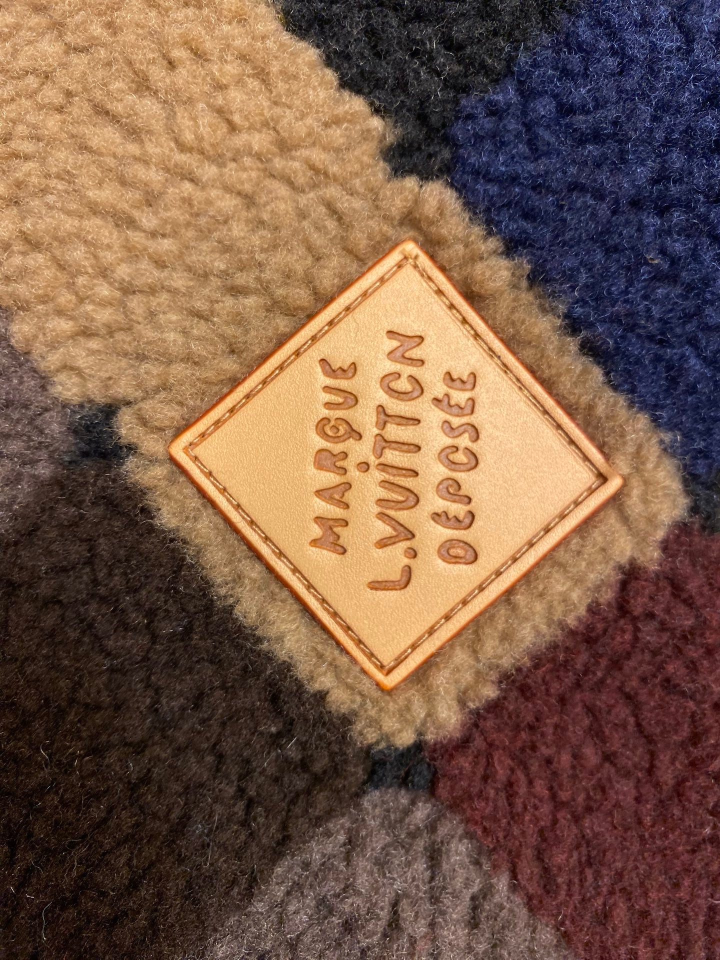 컬러 블록 베어자켓 (Color block bear jacket)