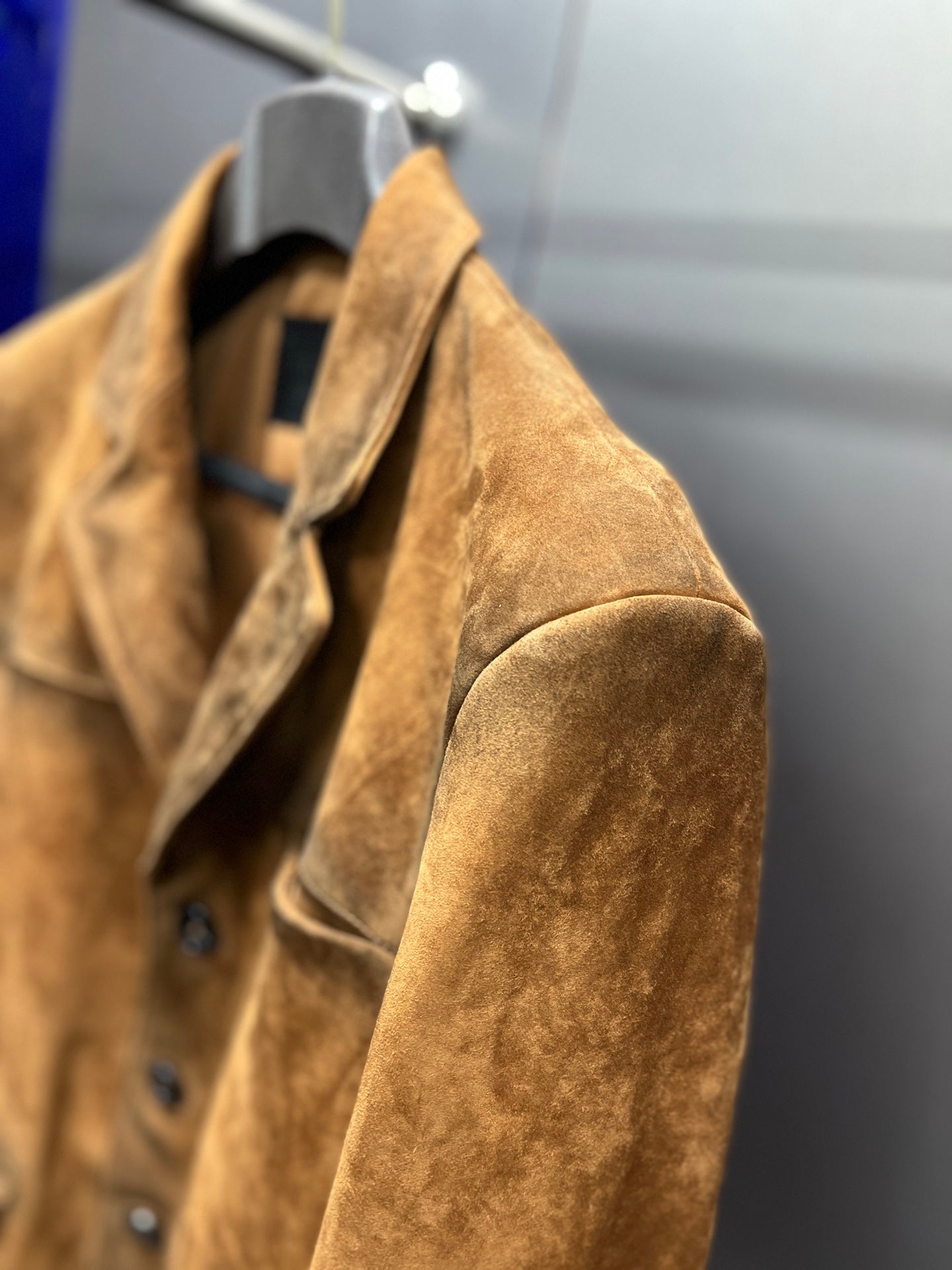 번니시드 가죽자켓 (Burnished leather jacket)
