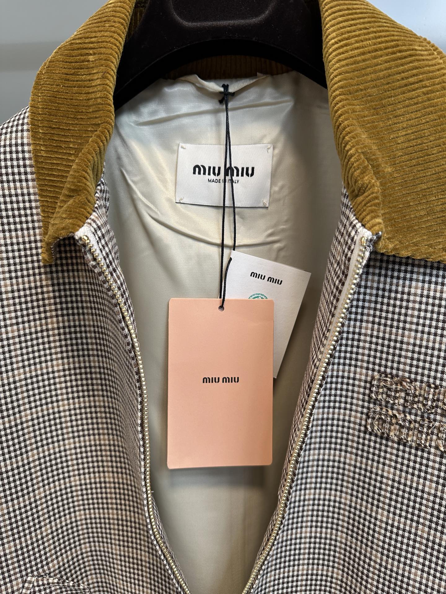 체크 보머자켓 (Check bomber jacket)