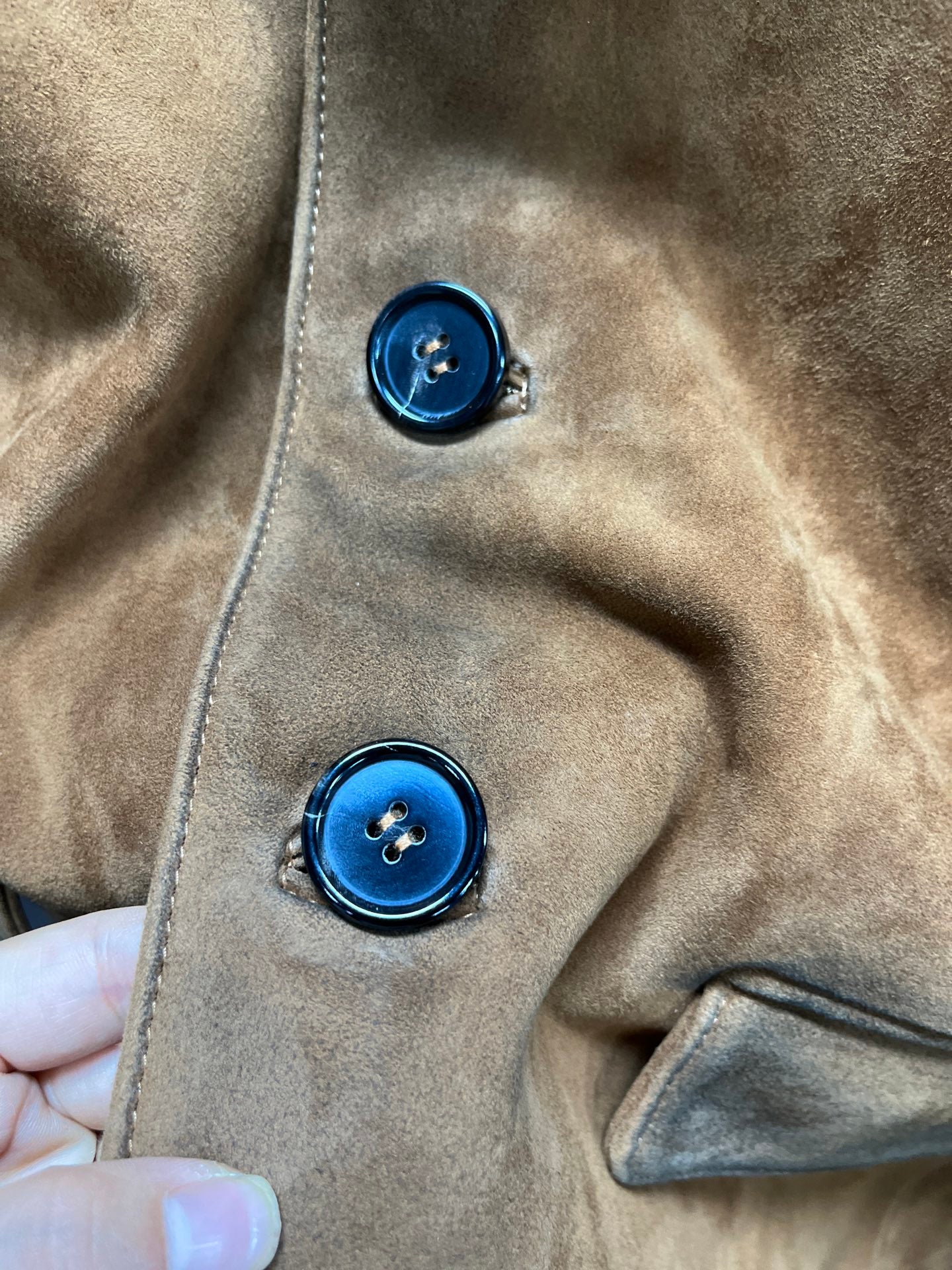 번니시드 가죽자켓 (Burnished leather jacket)