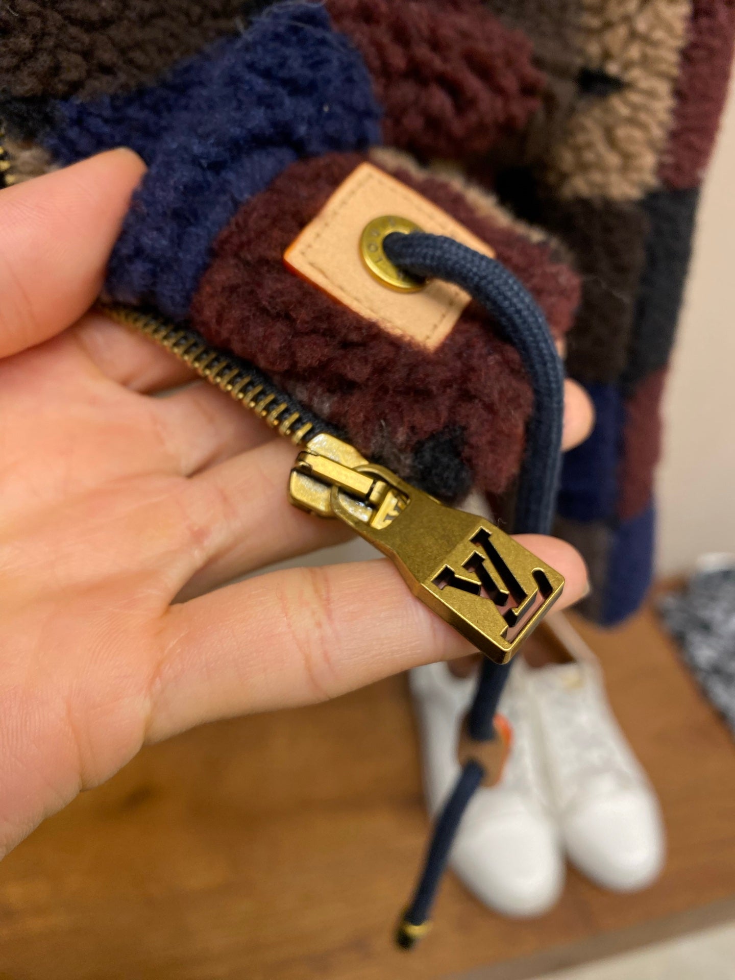 컬러 블록 베어자켓 (Color block bear jacket)