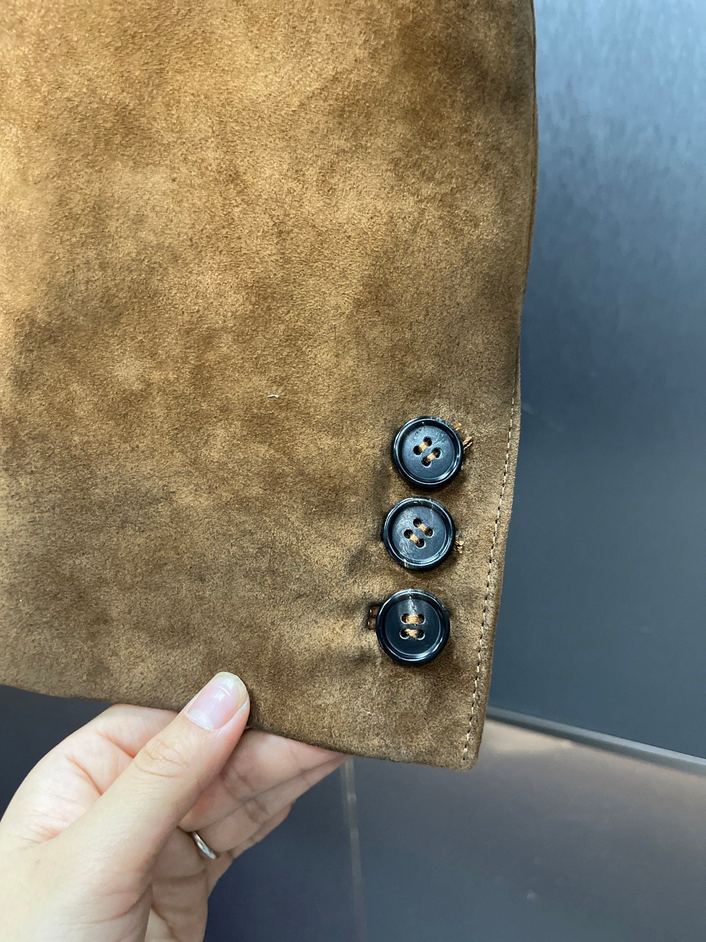 번니시드 가죽자켓 (Burnished leather jacket)
