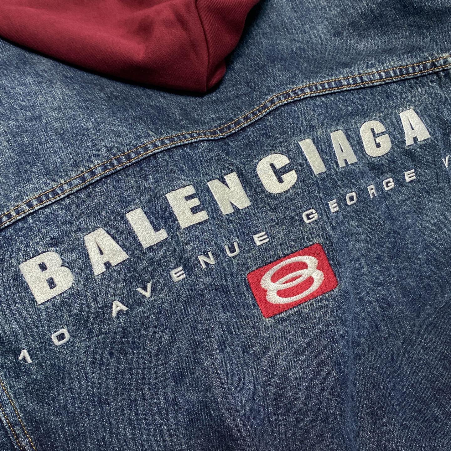 두피스 데님자켓 (two-piece denim jacket)