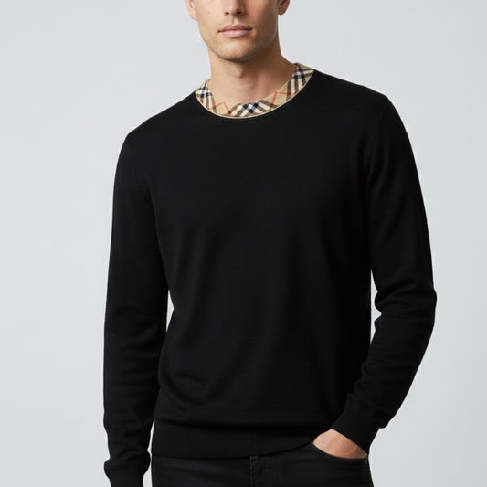 네크라인 니트 (neckline knit)