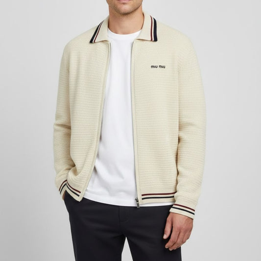 컬러 블록 집업 (color block zip-up)