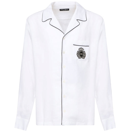 패치워크 린넨셔츠 (Patchwork Linen Shirt)