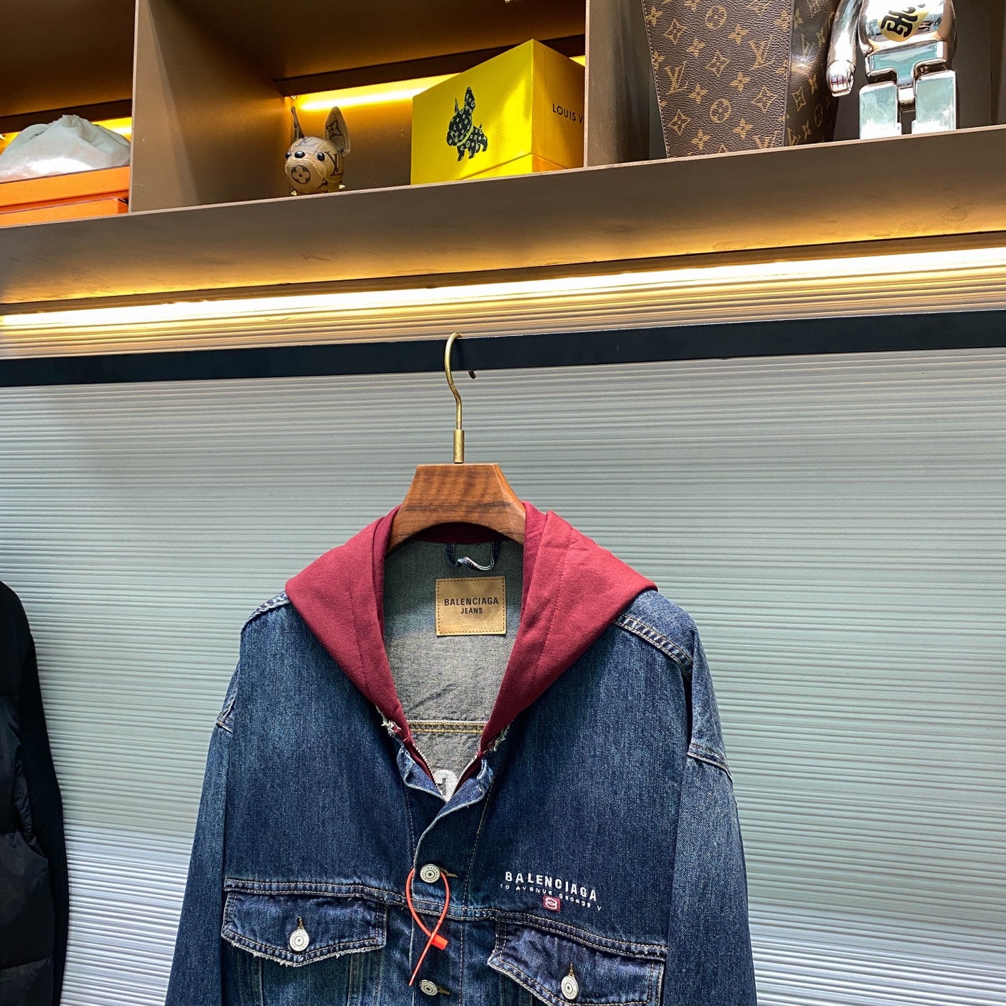 두피스 데님자켓 (two-piece denim jacket)