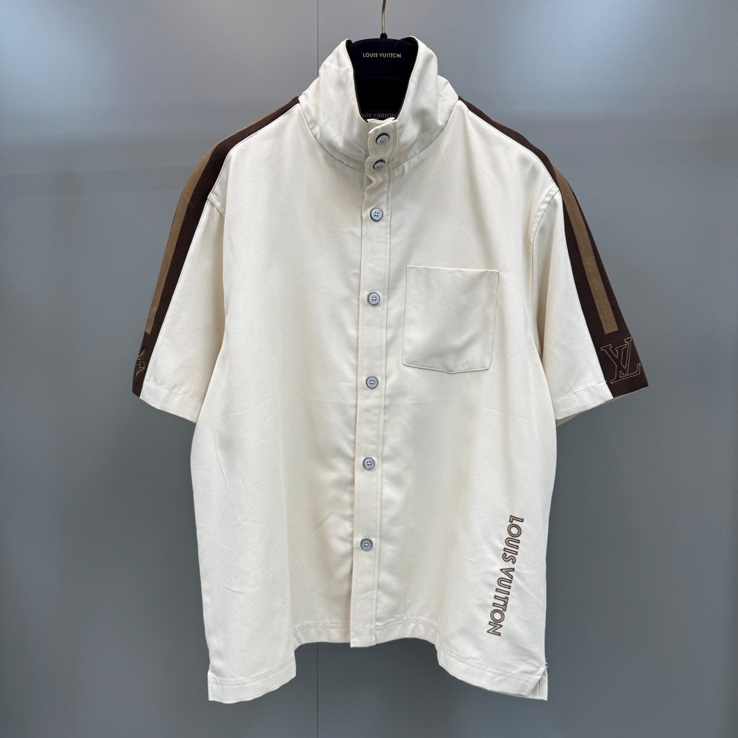 드로스트링 반팔셔츠 (Drawstring short-sleeve shirt)