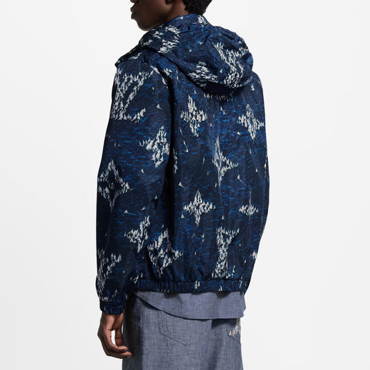 다크블루 윈드브레이커 (dark blue windbreaker)