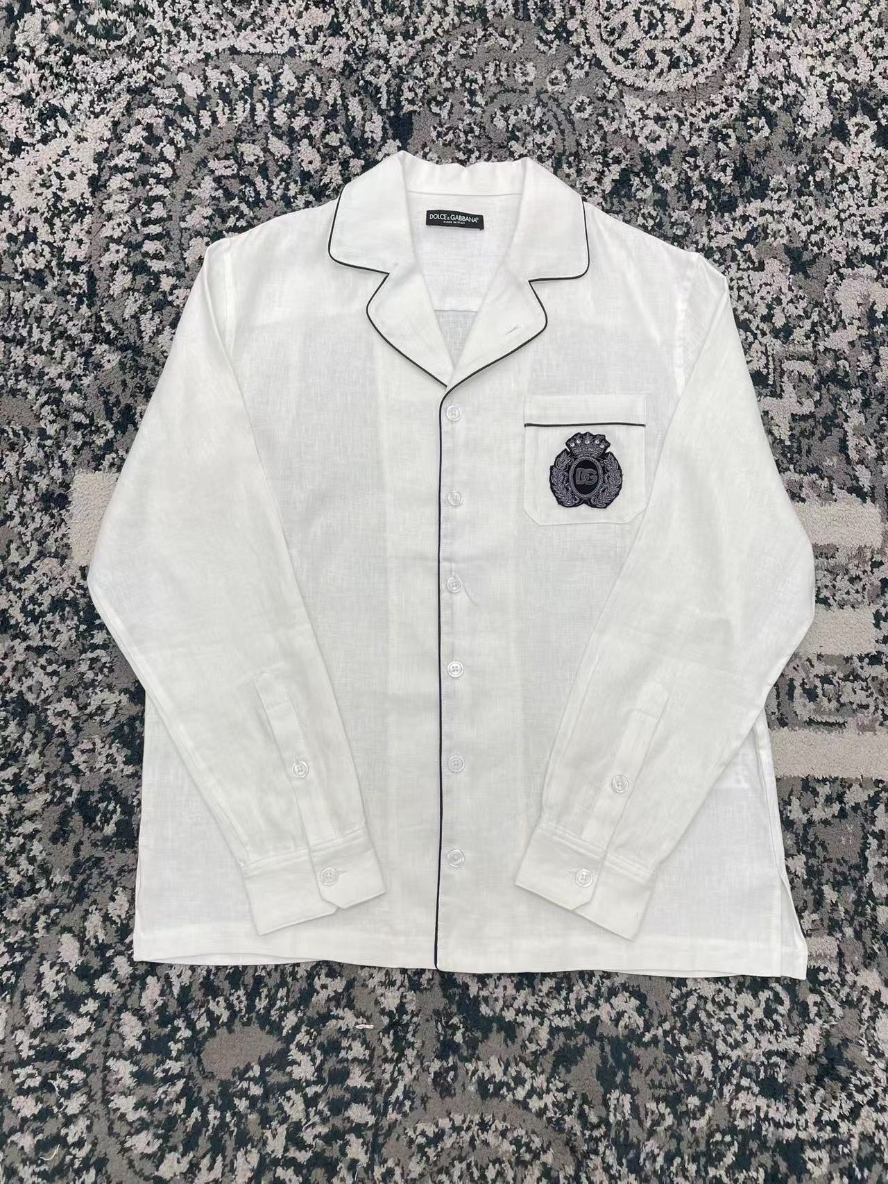 패치워크 린넨셔츠 (Patchwork Linen Shirt)
