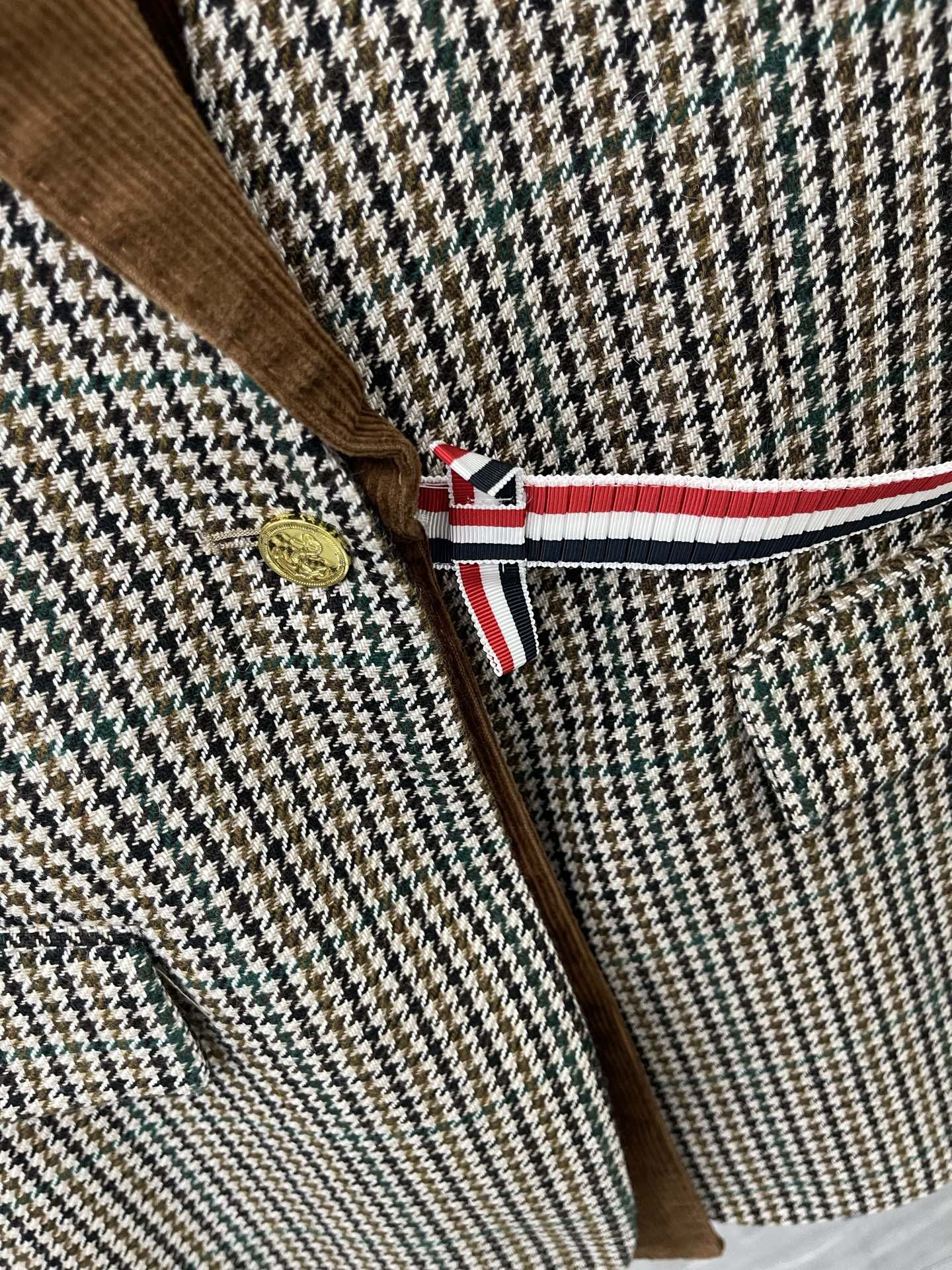 하운드투스 스커트셋업 (Houndstooth skirt set-up)