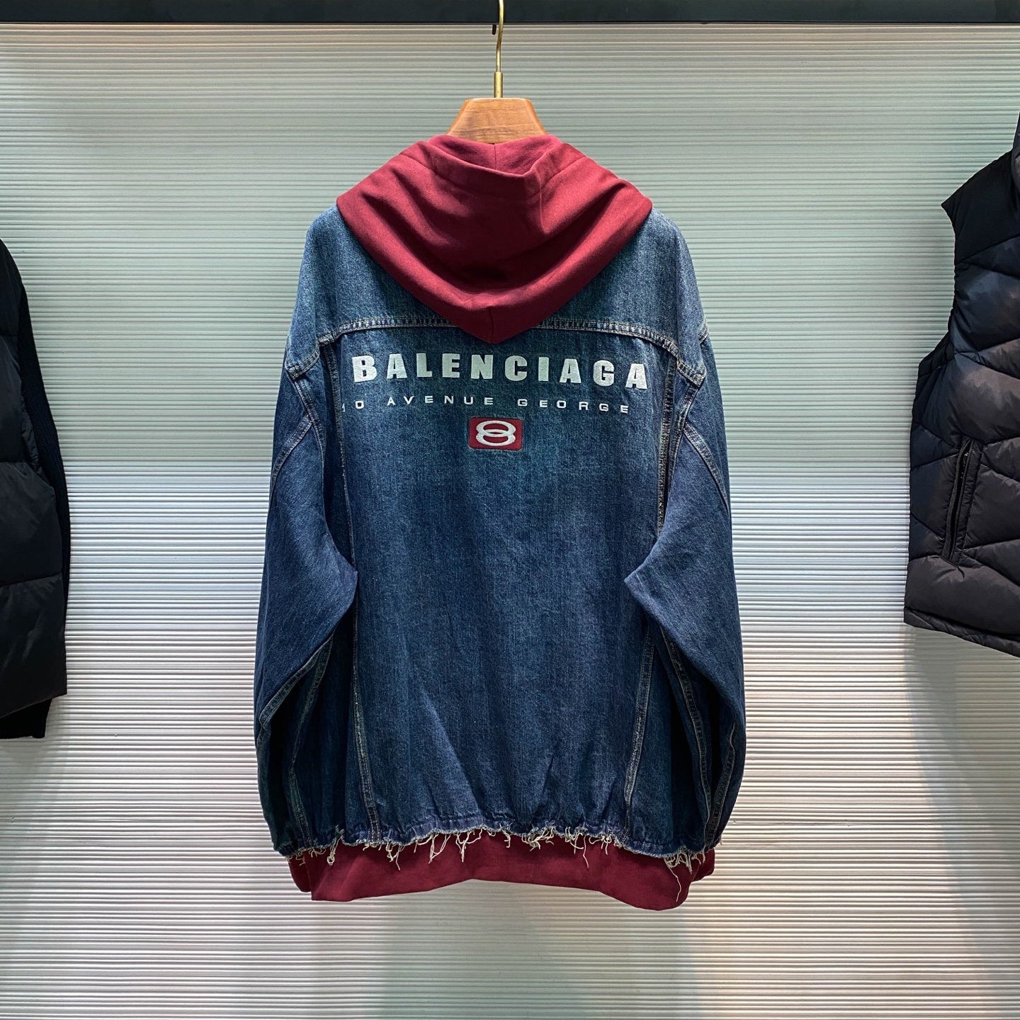 두피스 데님자켓 (two-piece denim jacket)