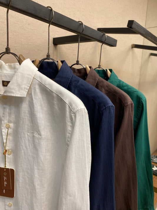 클래식 라펠셔츠 (classic lapel shirt)