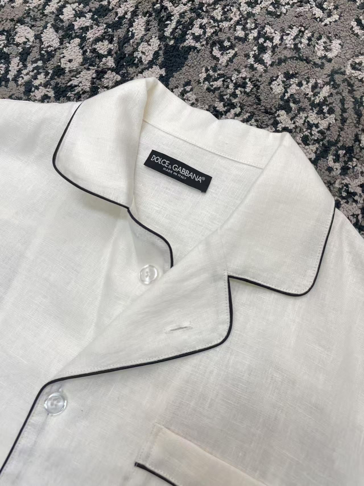 패치워크 린넨셔츠 (Patchwork Linen Shirt)