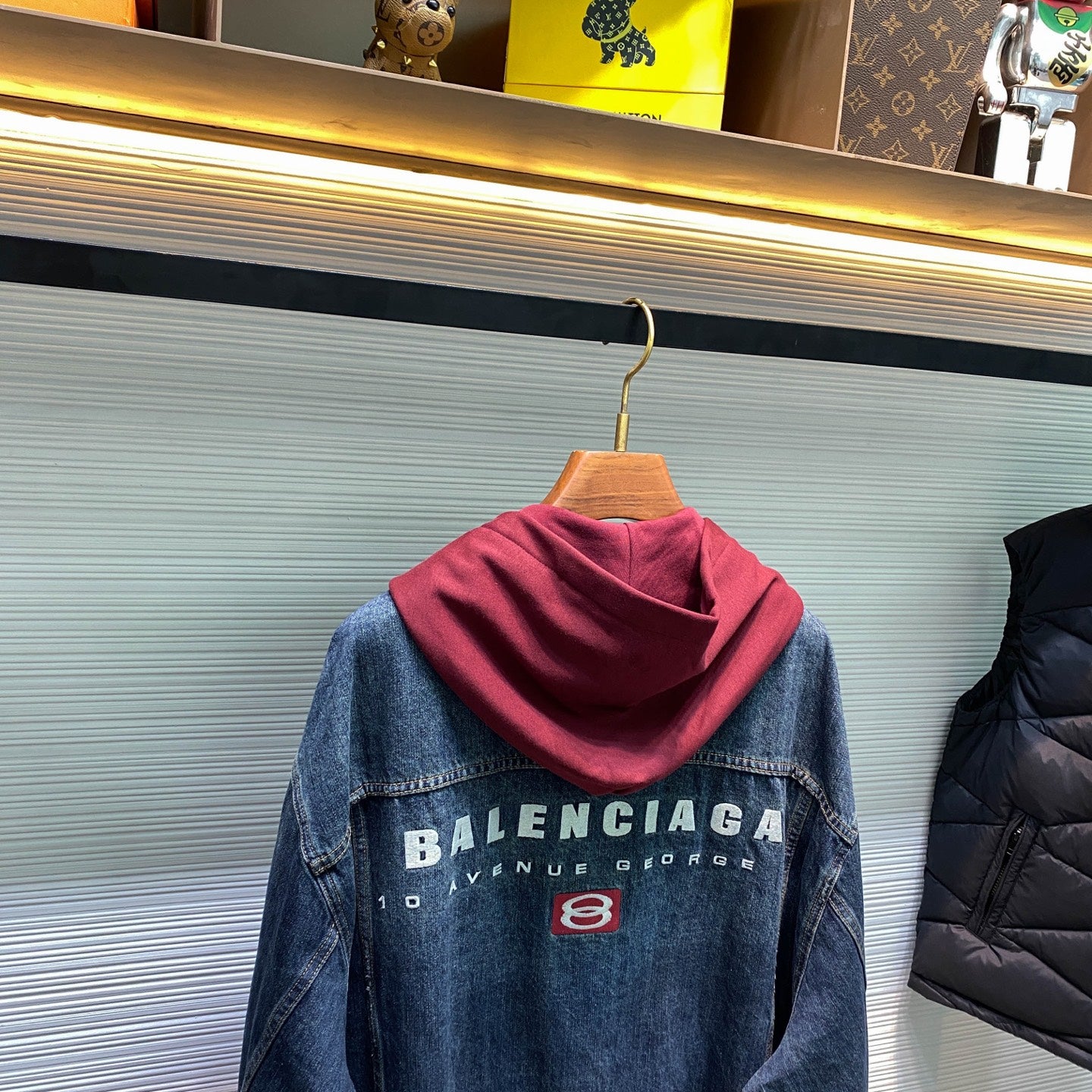 두피스 데님자켓 (two-piece denim jacket)