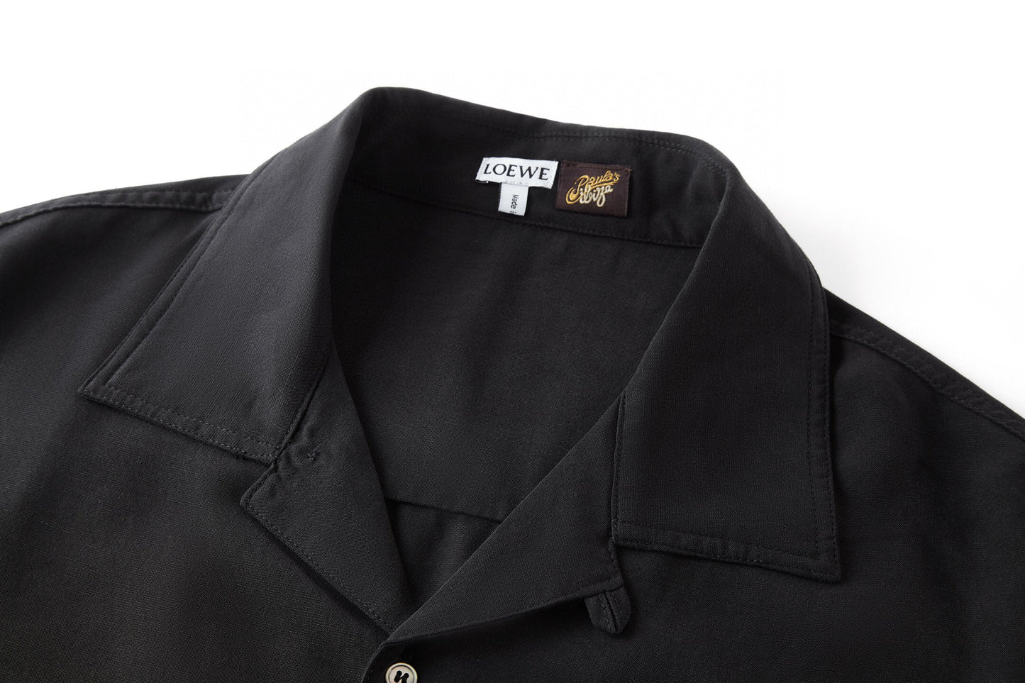 자수 반팔셔츠 (embroidered short sleeve shirt)
