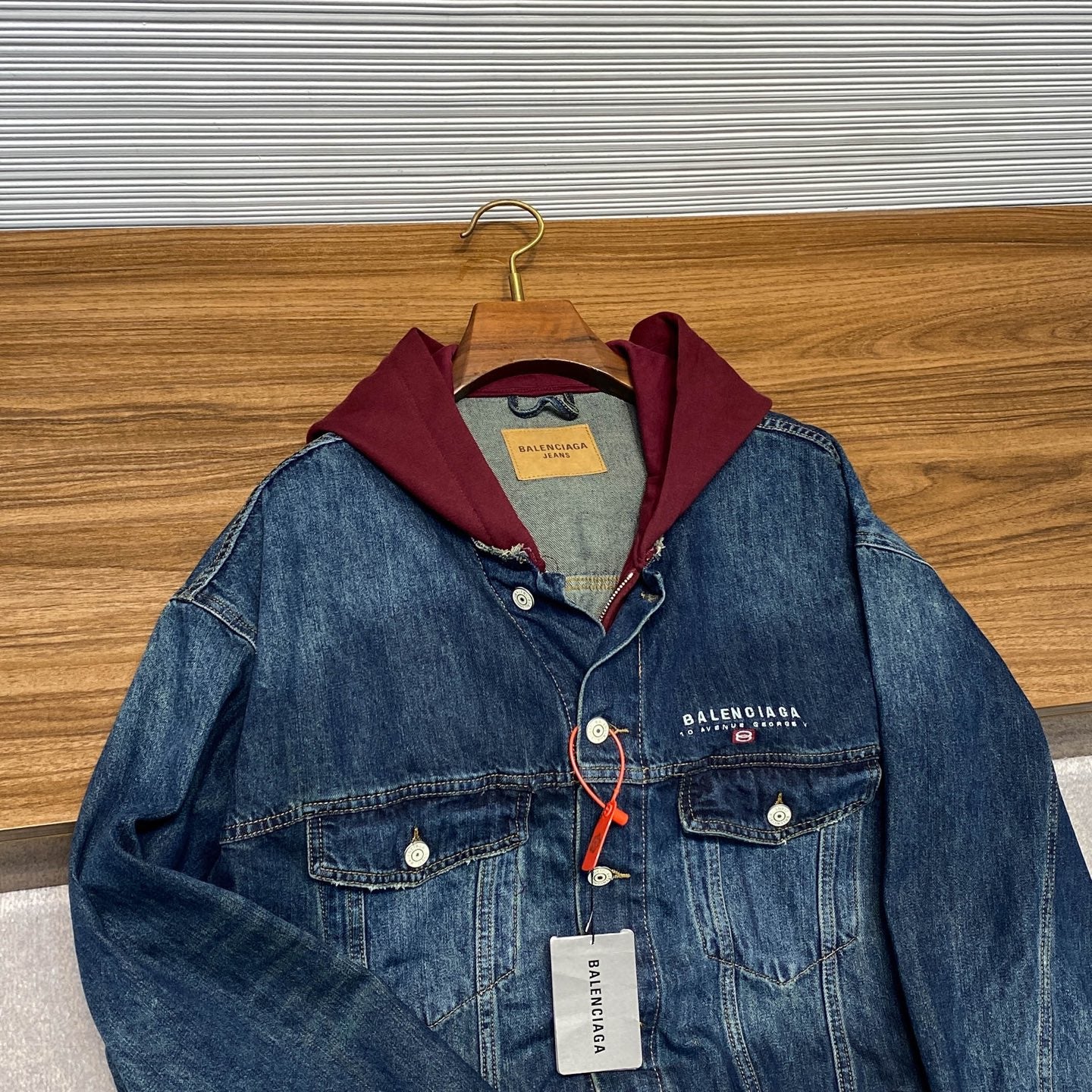 두피스 데님자켓 (two-piece denim jacket)